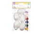 Polystyrene Eggs & Paint Set