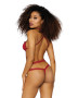 Dreamgirl Crotchless Strappy Lace Teddy
