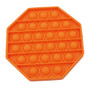 Push & Pop Octagon Orange Pop It