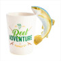 Fishermans Salmon 3D Handle Mug