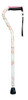 Adjustable Offset Handle Cane with Reflective Strap Adjustable Offset Handle Cane with Reflective Strap