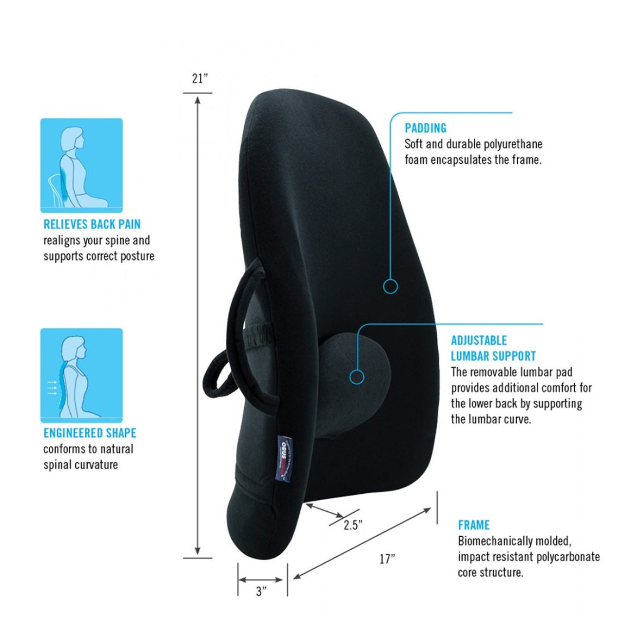 Obus Forme Low Back and Seat Combination Pack