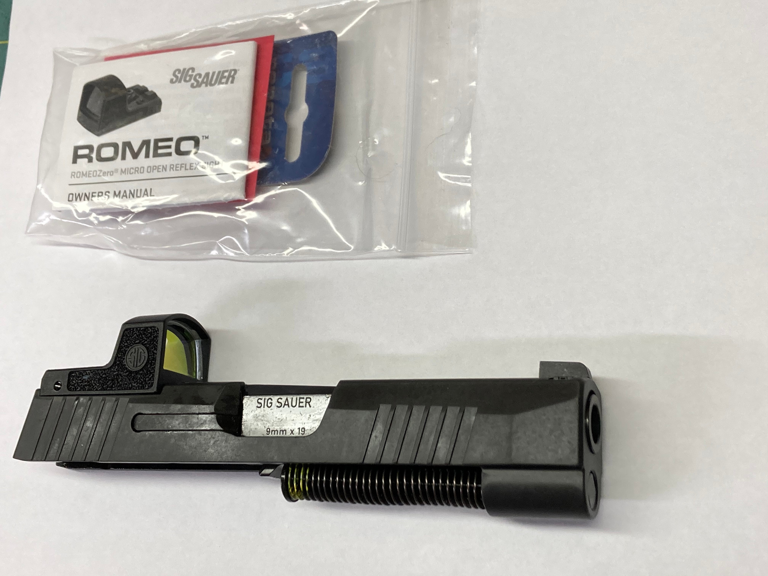 Sig P365 Left Handed Slide Release