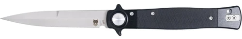 CBT STILETTO BUTTON LOCK BLK