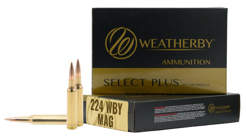 WBY AMMO 224WBY 80.5GR BERGER FBT 20/10