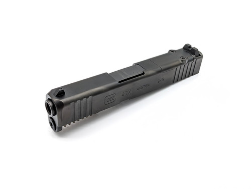 G43X MOS / 9mm Complete Slide Black