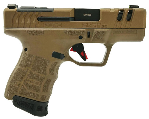 SAR SAR9 SUBCOMPACT 9MM BRONZE 12RD 15RD
