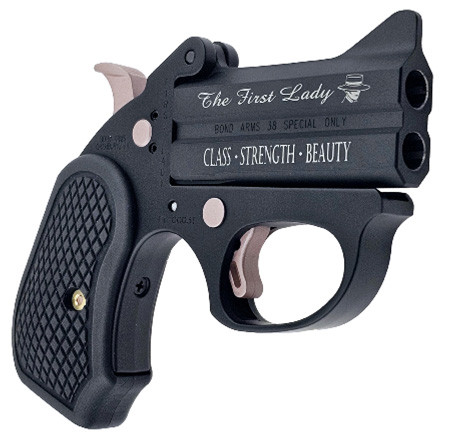 BOND FIRST LADY 38SPL 3 BLK/ROSE GOLD B6 GRIPS