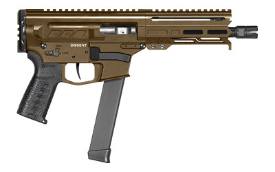 CMMG DISSENT MKGS 9MM 6.5" 33RD MB