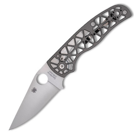 SPYDERCO EDGERATI PLAIN SATIN