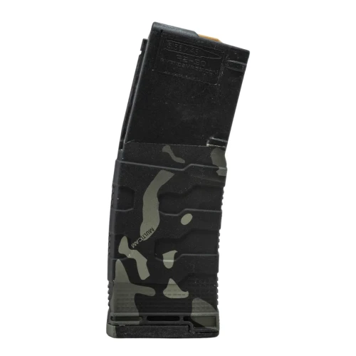 AMEND2 M3 5.56MM 30RD AR15 WITH RED FOLLOWER BLACK MULTICAM POLYMER MAGAZINE ( 50 PER CASE )