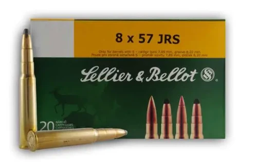 SELLIER & BELLOT AMO 8X57JRS 196GR SPCE 20-RD ( 20 BOXES PER CASE )