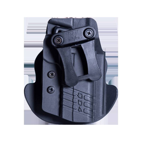 COMP-TAC QD DUAL HOLSTER KYDEX SIZE 4 1911'S AMBI OWB/IWB BLACK