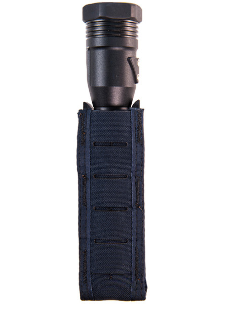 HIGH SPEED GEAR DUTY EXTENDED PISTOL TACO U-MOUNT HIDDEN SHOCK CORD LE BLUE