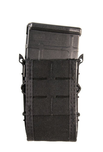 HIGH SPEED GEAR DUTY RIFLE TACO U-MOUNT HIDDEN SHOCK CORD BLACK