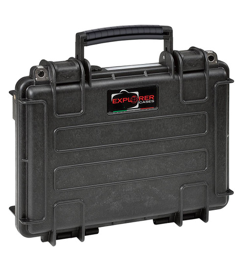 EXPLORER RED HARD CASE SINGLE PISTOL  BLACK WITH PRE-CUBED FOAM SET 10.87"X7.87"X4.72"