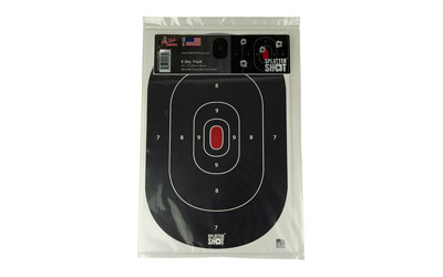 PROSHOT 12X18 SILH SS BLACK 8PK