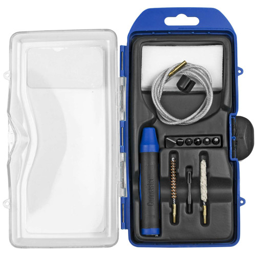 DAC CLEANING KIT 12PC .17 CAL W/PULL TROUGH ROD & 6PC DRIVER BIT SET