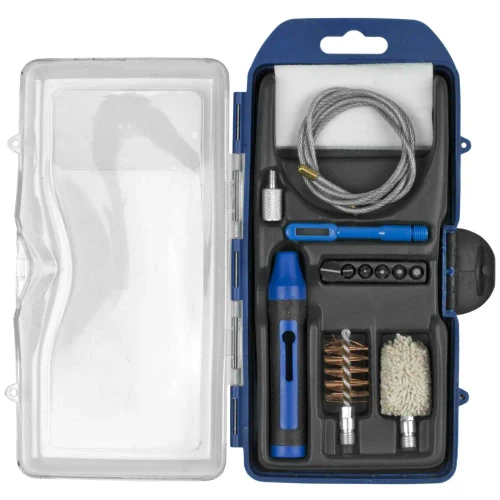 DAC CLEANING KIT 13PC 12GA W/PULL TROUGH ROD & 6PC DRIVER BIT SET