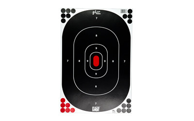 PRO-SHOT TARGET 12X17" SILH P&S 5PK
