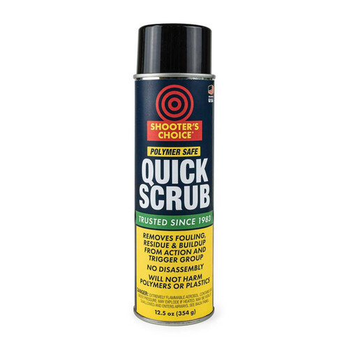 SHOOTERS CHOICE POLYMER SAFE QUICK SCRUB 12 OZ AEROSOL ( 12 PER CASE )