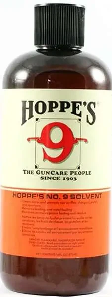 HOPPES POWDER SOLVENT #9 NITRO 16 OZ ( 10 PER CASE )