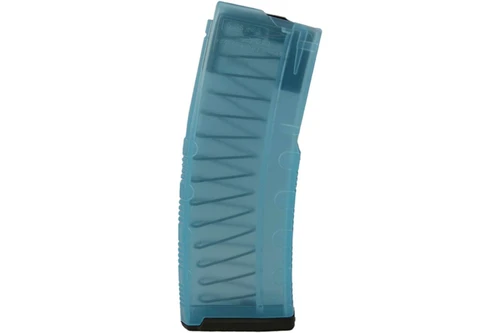 AMEND2 MOD C 5.56MM 30RD AR15 TRANSLUCENT TEAL POLYMER MAGAZINE ( 50 PER CASE )