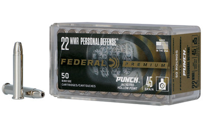 FED PUNCH 22WMR 45GR JHP 50/3000