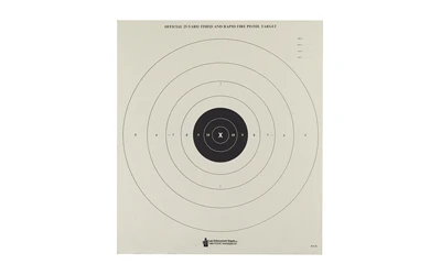 ACTION TGT BULLSEYE PAPER 100PK