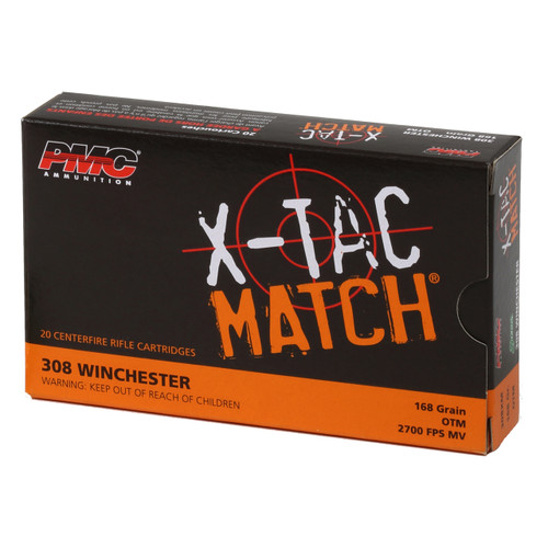 PMC 308 168GR XMATCH OTM 20RD