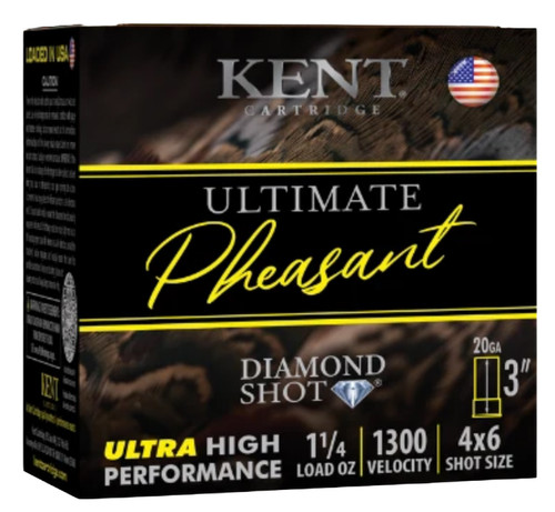 KENT ULTIMATE PHEASANT 20GA 1-1/4OZ #4-6 25/10