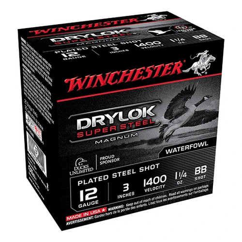 WIN DRYLOK SUPER STEEL 12GA 1.25OZ BB 25/10