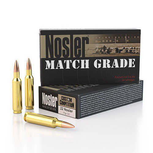 NOS AMMO 22NOS 77GR MATCH HPBT 20/10