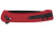 CRKT Q COMPACT 3.05" PLAIN EDGE RED