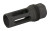 YHM LONG SRX FLASH HIDER 1/2-28 BLK