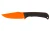 HOGUE EXTRAK XL 3.9" BLK/OR W/SHEATH