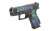 GLOCK 43X 9MM 15RD FS PEACOCK