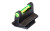 HIVIZ IC RIF 7/16" TALL FRNT GRN/R
