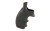 HOGUE GRIP S&W K/L RND BUTT BNTM BLK