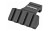 TRUGLO PICATINNY RISER MNT 45DEG BLK
