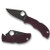 SPYDERCO MANBUG LW BLK/BURG