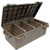 MTM DIVIDED AMMO/UTILITY BOX DARK EARTH  ( 21 X 11.2 X 7.5 ) 3 PER CASE