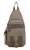 JESSIE & JAMES SHASTA  CANVAS/LEATHER CCW SLING BAG 8.5 H X 5.5W X 2D ( OLIVE )