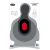 B/C TARGET DIRTY BIRD 12"x18" TRANSITIONAL SILHOUETTE 100/BOX