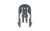 SL 6004 MOLLE ACCY MOUNT BLK
