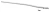 CMMG GAS TUBE W/ ROLL PIN PISTOL LENGTH AR15