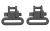 ALLEN SWIVELS BLT ACTION BLK 1"