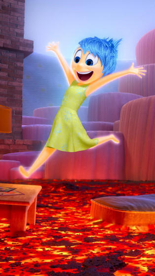 Joy traverse through hot lava