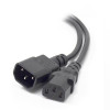 ALOGIC 1m IEC C13 to IEC C14 Computer Power Extension Cord - Male to Female - MOQ:20