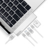 ALOGIC USB-C MacBook Dock Nano Gen 2 - HDMI 4K/USB-C with PD/USB 3.0 Hub/Card Reader - Silver  - MOQ:1